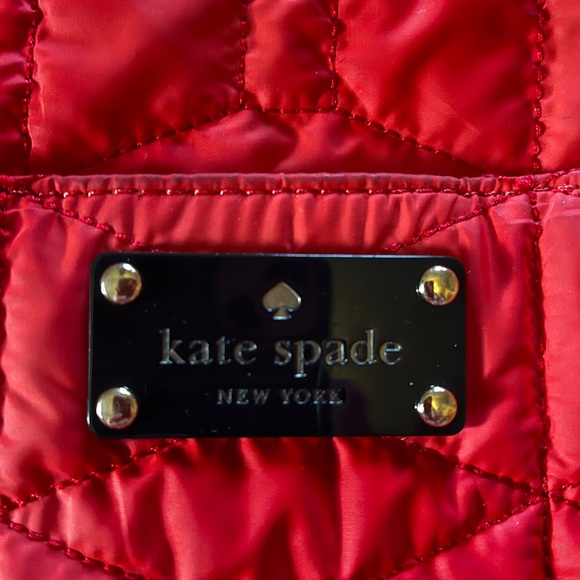 Bright orange Kate Spade laptop bag - Picture 3 of 6